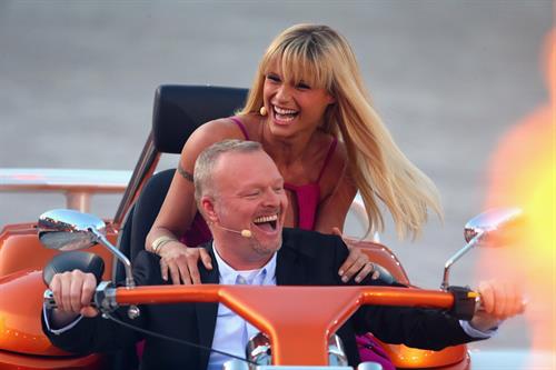 Michelle Hunziker Pictures Michelle Hunziker Wetten,dass...? in Palma de Mallorca 08.06.13