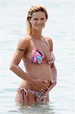Michelle Hunziker bikini candids in Varigotti, Italia 6/7/13