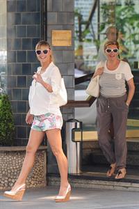 Michelle Hunziker out in Milani August 30, 2013 