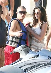 Michelle Keegan beach candids in Barbados December 30, 2011