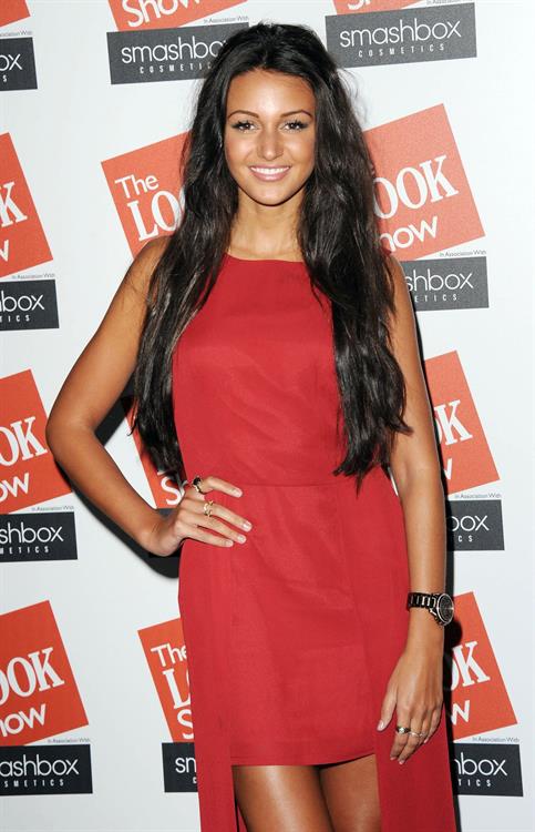 Michelle Keegan 2012 The Look Fashion Show in London October 6, 2012 