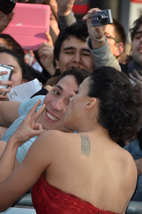 Michelle Rodriguez at the Fast and Furious 6 premiere, London - May 7, 2013 