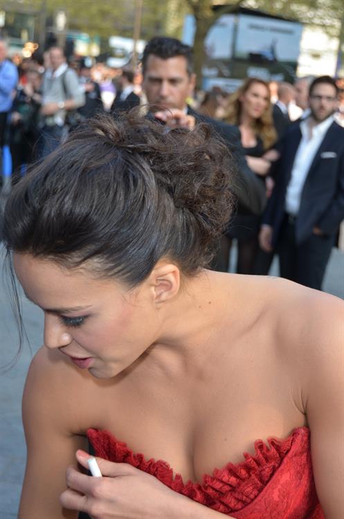 Michelle Rodriguez at the Fast and Furious 6 premiere, London - May 7, 2013 