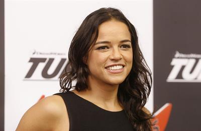 Michelle Rodriguez at the  Turbo  New York Premiere on July 9, 2013 