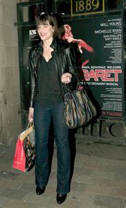 Michelle Ryan The Savoy Theatre in London - October 4,2012 