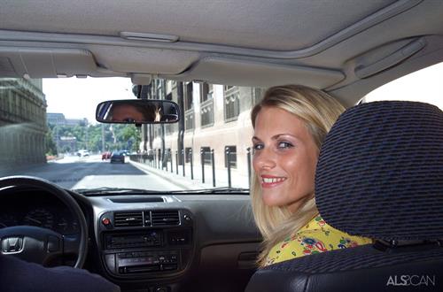 Krisztina in  Nude Flashing  for ALS Scan - 