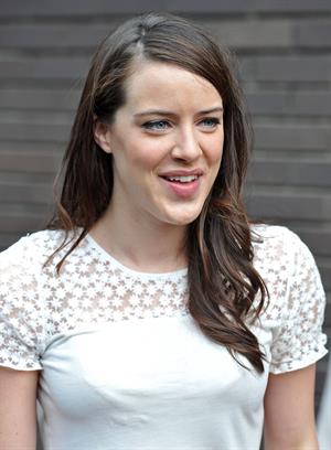 Michelle Ryan - Arriving at ITV Studios - August 21, 2012