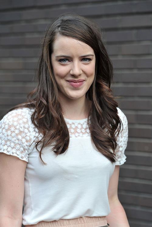 Michelle Ryan - Arriving at ITV Studios - August 21, 2012