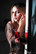 Shiraz in  Silhouette  for The Life Erotic - Shiraz bares her tight body as she plays with her hairy pussy.