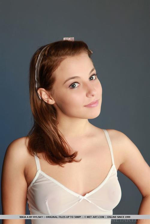 Nikia A in  Endela  for MetArt - Nikia A displays her wet, nubile body and smooth pussy on the floor.