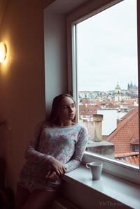 Messiah in  Skylight  for Viv Thomas - Messiah shows off her gorgeous body before satisfying her shaved pussy