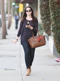 Michelle Trachtenberg Leaving Salon Benjamin in West Hollywood - November 6, 2012
