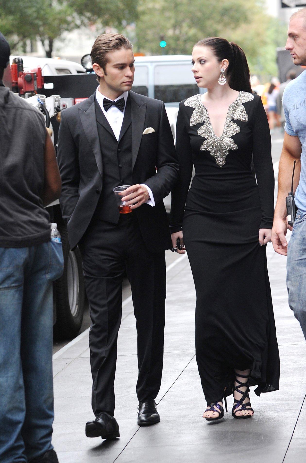 Michelle Trachtenberg Pictures Michelle Trachtenberg - Gossip Girl set in New York City - August 21, 2012