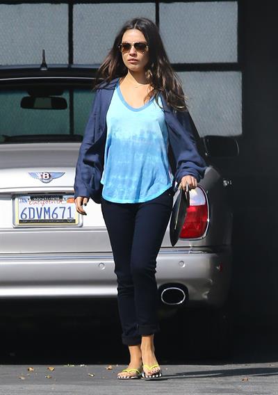 Mila Kunis out and about in Beverly Hills 2/18/13 