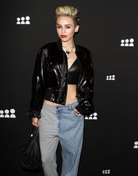 Miley Cyrus Attends the Myspace relaunch at The El Rey Theater in Los Angeles on June 12, 2013