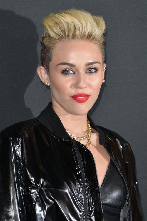 Miley Cyrus Attends the Myspace relaunch at The El Rey Theater in Los Angeles on June 12, 2013