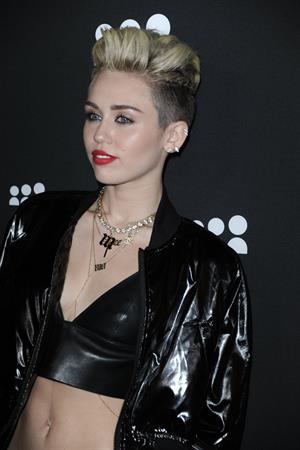 Miley Cyrus Attends the Myspace relaunch at The El Rey Theater in Los Angeles on June 12, 2013