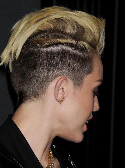Miley Cyrus Attends the Myspace relaunch at The El Rey Theater in Los Angeles on June 12, 2013