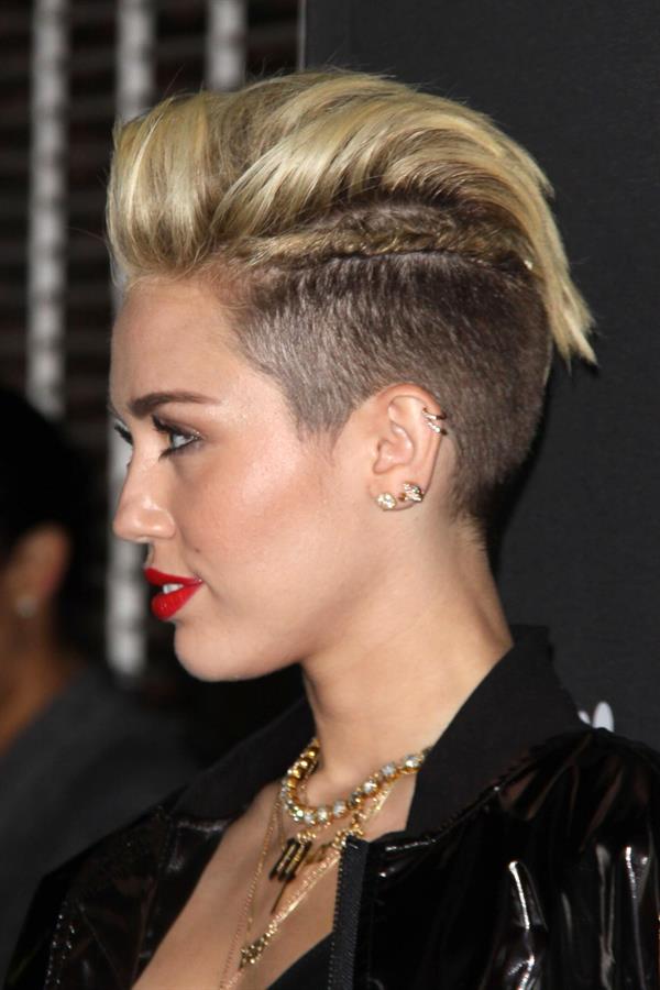 Miley Cyrus Attends the Myspace relaunch at The El Rey Theater in Los Angeles on June 12, 2013