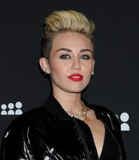 Miley Cyrus Attends the Myspace relaunch at The El Rey Theater in Los Angeles on June 12, 2013