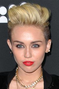 Miley Cyrus Attends the Myspace relaunch at The El Rey Theater in Los Angeles on June 12, 2013