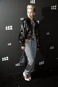 Miley Cyrus Attends the Myspace relaunch at The El Rey Theater in Los Angeles on June 12, 2013