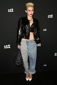 Miley Cyrus Attends the Myspace relaunch at The El Rey Theater in Los Angeles on June 12, 2013