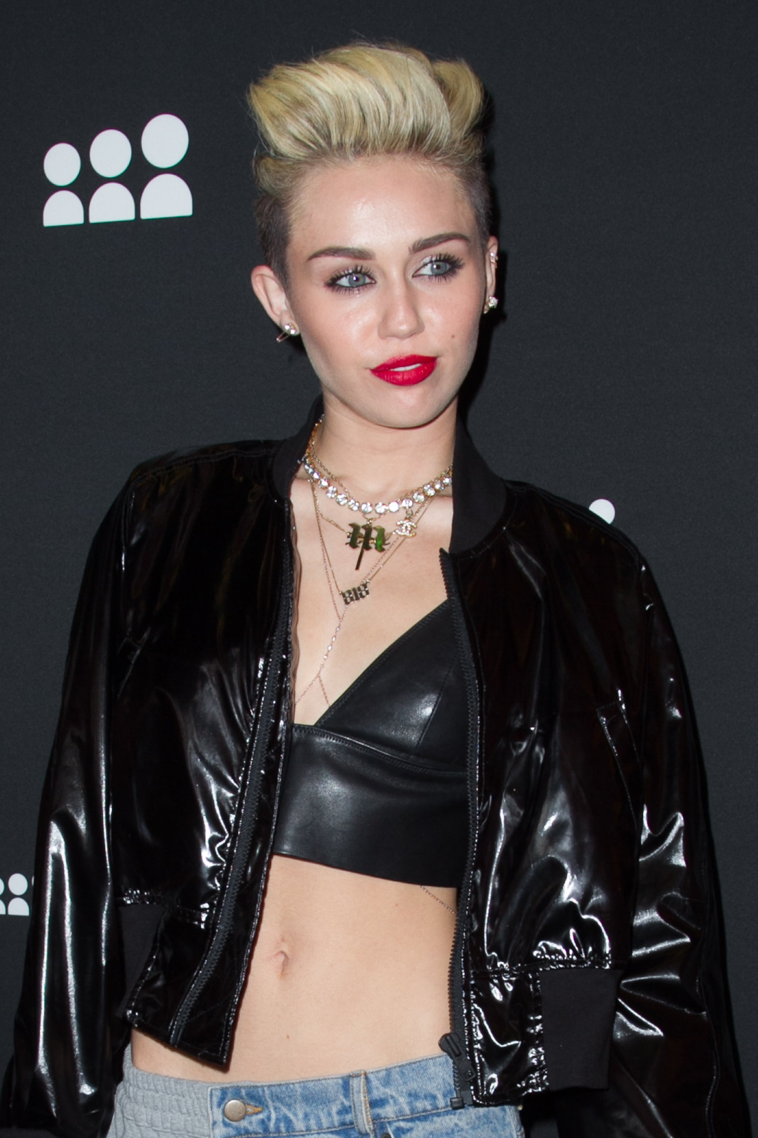 Miley Cyrus Attends the Myspace relaunch at The El Rey Theater in Los Angeles on June 12, 2013