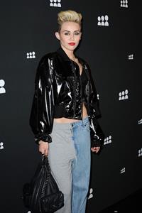 Miley Cyrus Attends the Myspace relaunch at The El Rey Theater in Los Angeles on June 12, 2013