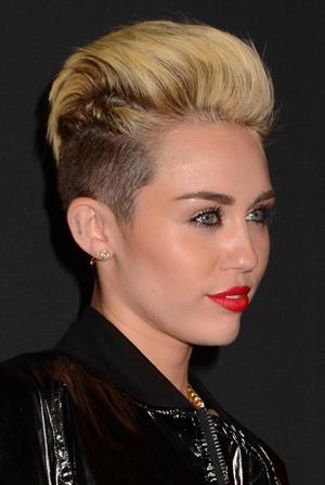 Miley Cyrus Attends the Myspace relaunch at The El Rey Theater in Los Angeles on June 12, 2013