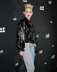 Miley Cyrus Attends the Myspace relaunch at The El Rey Theater in Los Angeles on June 12, 2013