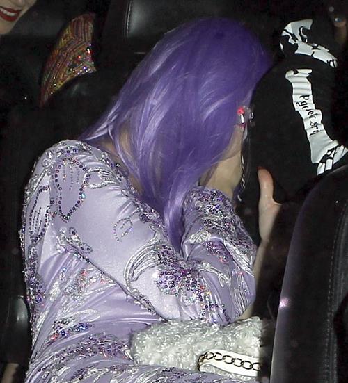 Miley Cyrus – Halloween Party candids in LA 10/31/13  