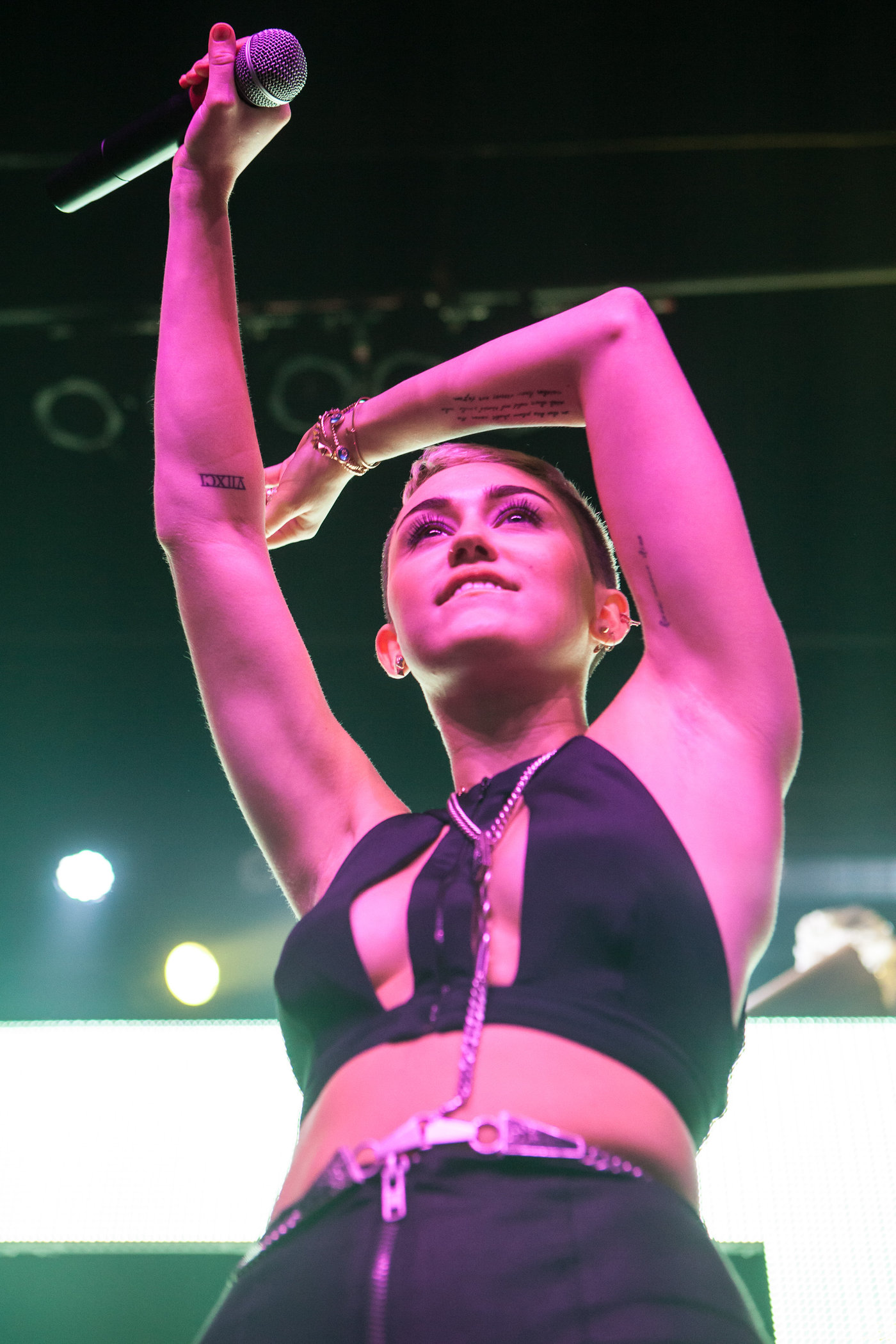 Miley Cyrus Borgore's Christmas Creampies Concert in Hollywood 12/8/12 