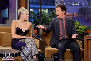 Miley Cyrus on The Tonight Show with Jay Leno 10/12/12 