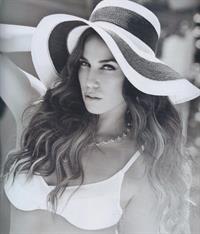 Katerina Stikoudi in lingerie