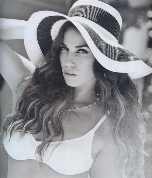 Katerina Stikoudi in lingerie