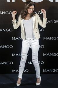 Miranda Kerr introduced as the new Face of Mango in Madrid, Spain 12/11/12 