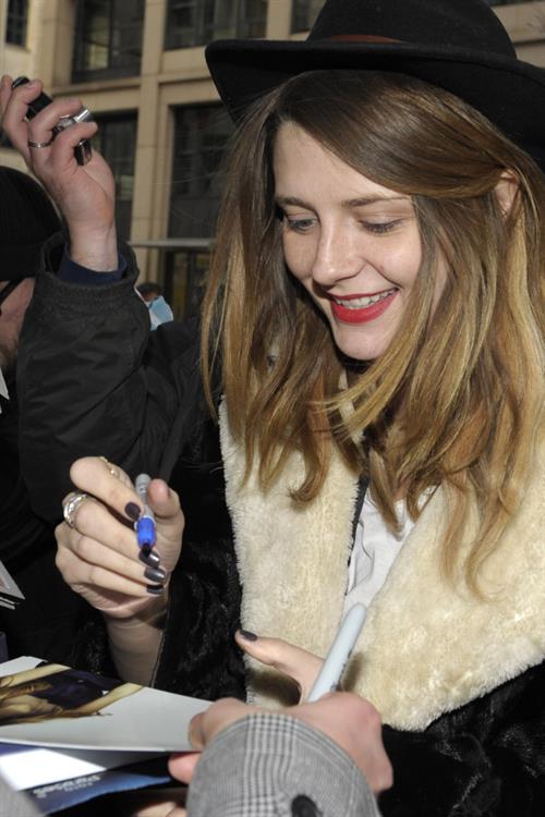 Mischa Barton At her Hotel in Berlin - October 26, 2012
