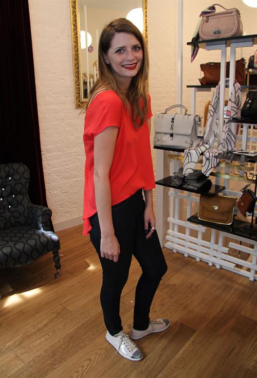 Mischa Barton - Inside Her Store in London - August 11, 2012