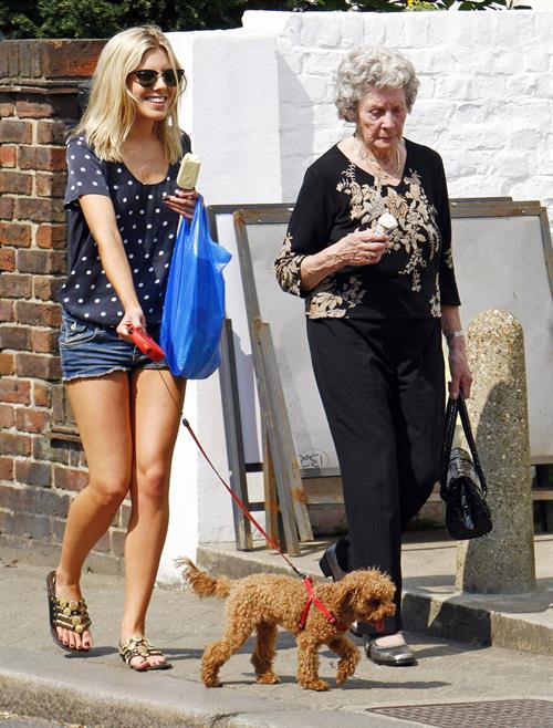 Mollie King Pictures Mollie King London candids April 23, 2011