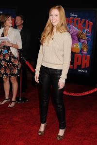 Molly Quinn  Wreck It Ralph  - Los Angeles Premiere, Oct 29, 2012 