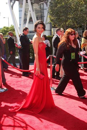 Morena Baccarin - Creative Arts Emmy Awards 9/15/12  