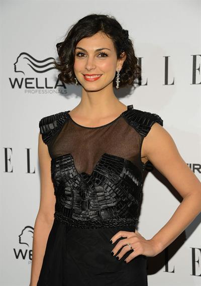 Morena Baccarin attends the ELLE's Women in Television Celebration at Soho House in West Hollywood January 24, 2013 