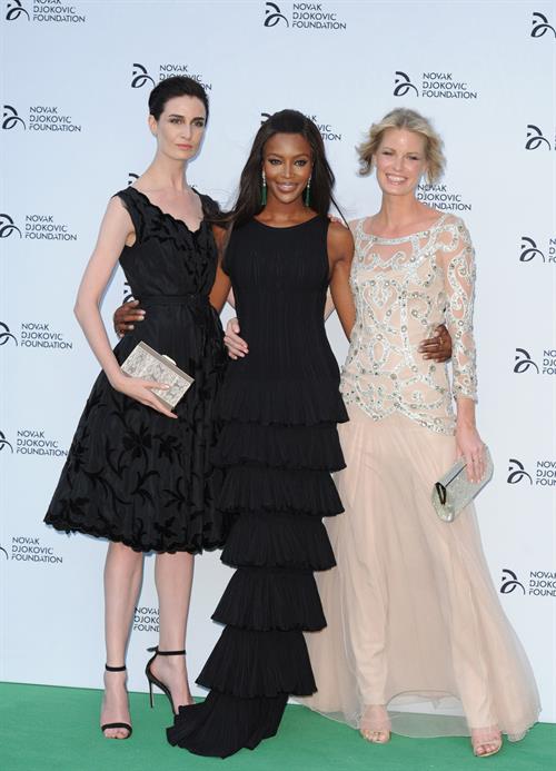 Naomi Campbell Pictures Naomi Campbell - Hits the red carpet at the Novak Djokovic Foundation London gala dinner (08.07.2013)