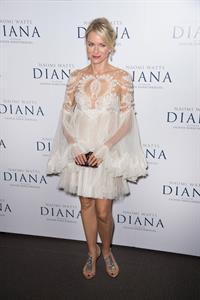 Naomi Watts  Diana  Paris Premiere on September 6, 2013 