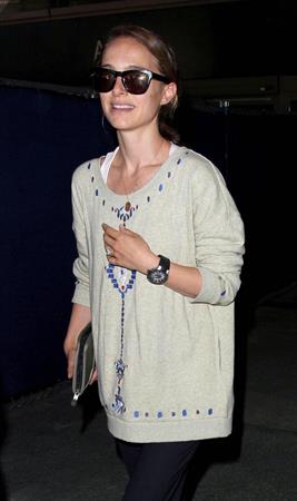 Natalie Portman arrives at LAX Airport - May 30, 2013 