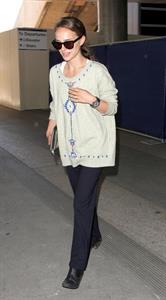 Natalie Portman arrives at LAX Airport - May 30, 2013 