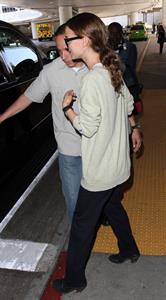 Natalie Portman arrives at LAX Airport - May 30, 2013 