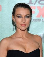 Natalie Zea FX Network's Justified Season 4 premiere in Hollywood 1/5/13 