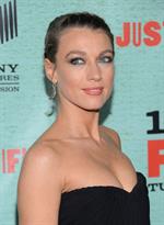 Natalie Zea FX Network's Justified Season 4 premiere in Hollywood 1/5/13 